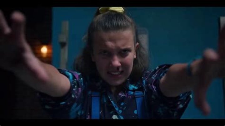 Billy catches Eleven in Stranger Things