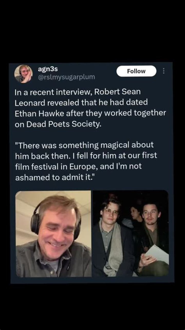 Robert talking to Sean