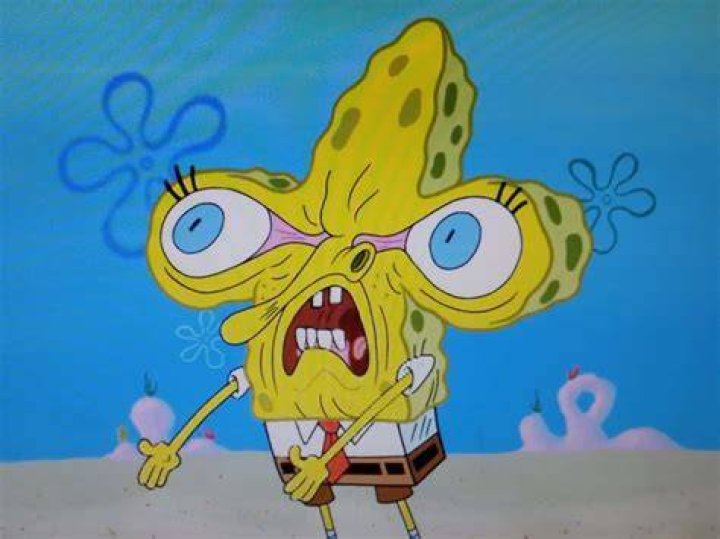 SpongeBob weird in 'SpongeBob SquarePants The Cosmic Shake'