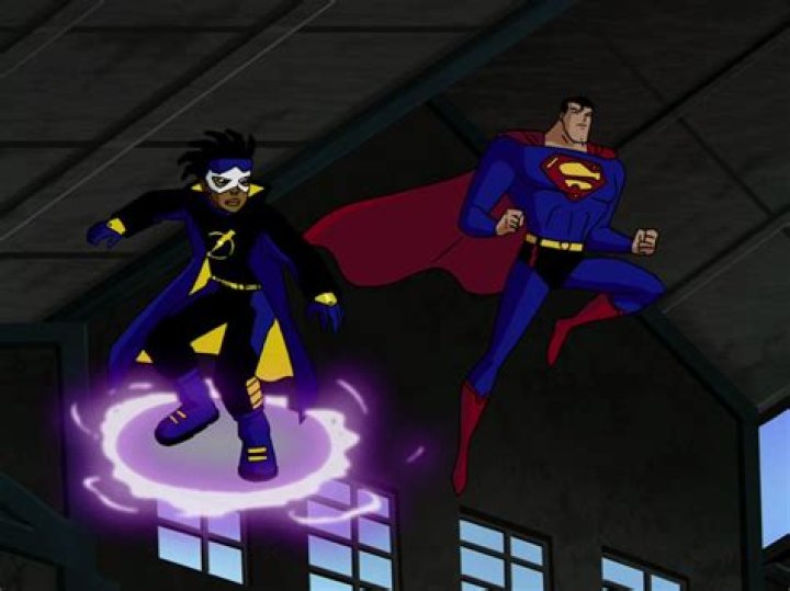 Static Shock and Superman together