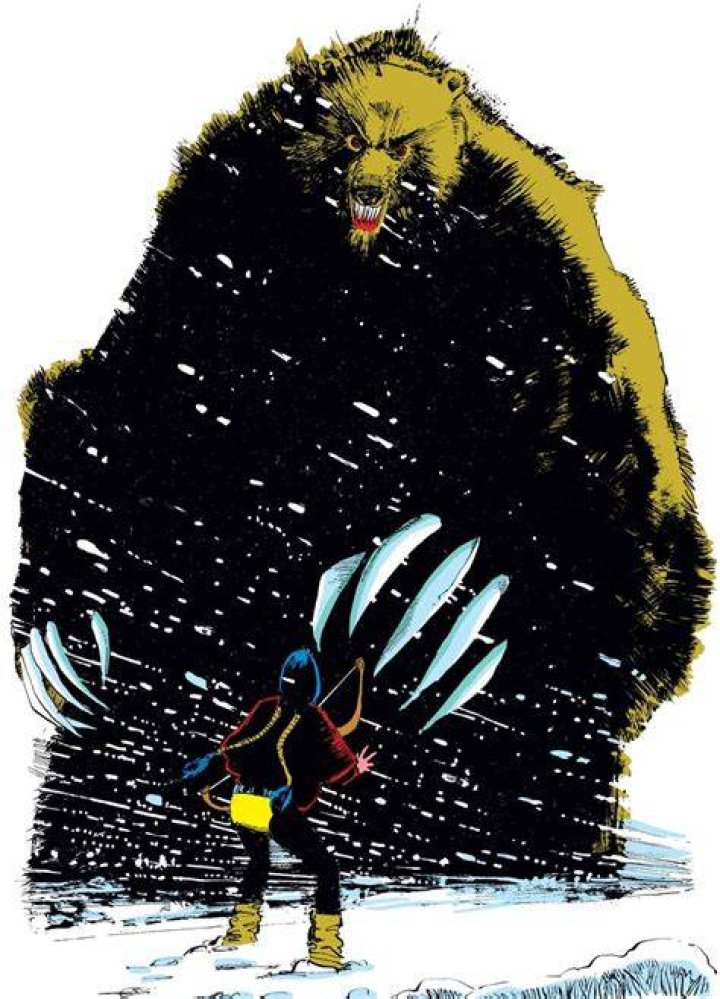 The Demon Bear from The New Mutants