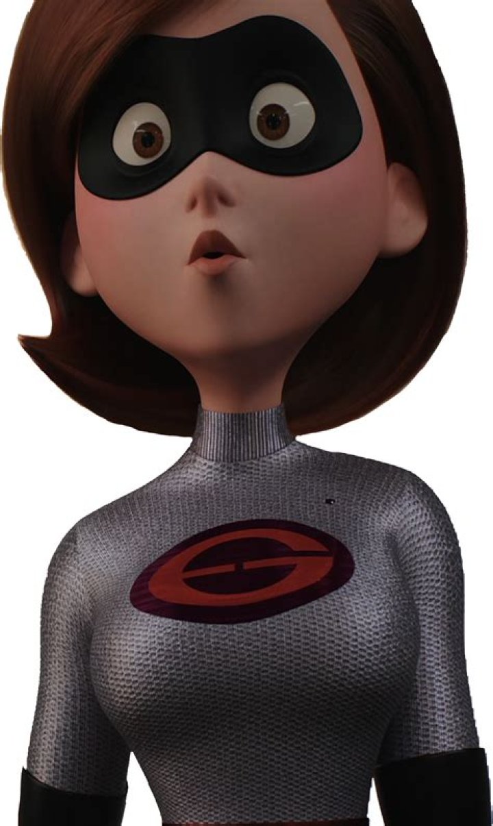 What color is Elastigirl's hair?